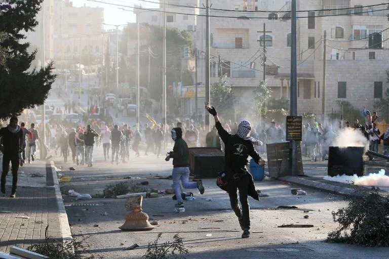 The clashes, which killed the volunteer medic, happened in a refugee camp near Bethlehem. (AFP/File)