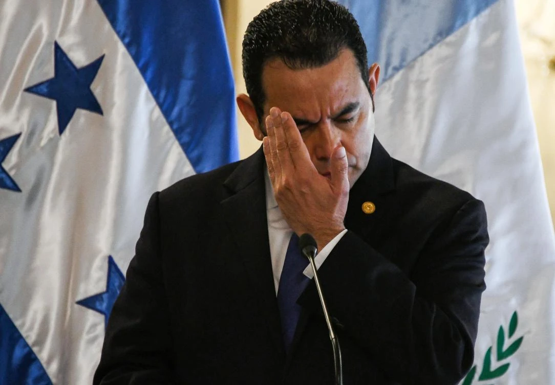 ‘My heartfelt condolences,’ President Jimmy Morales wrote in a post on Twitter. (AFP)