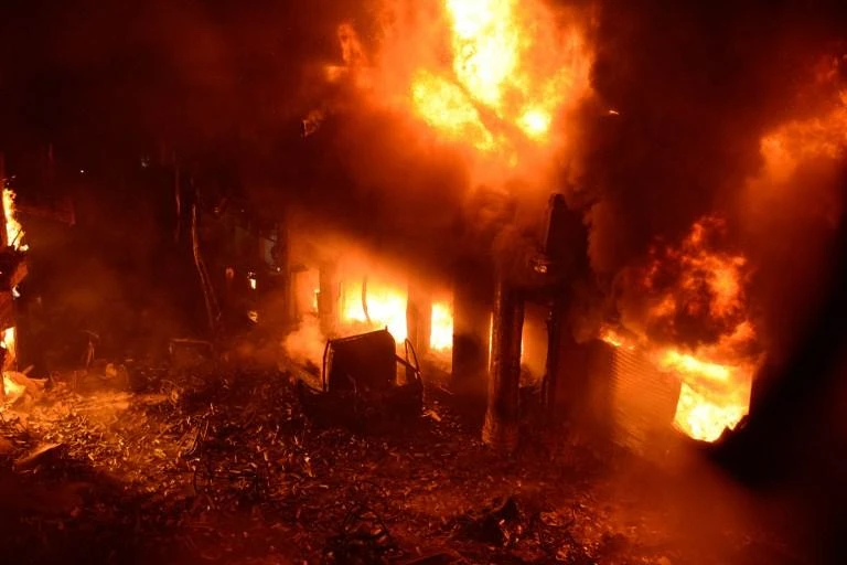 The previous fire that killed 70 happened in one of Dhaka's old quarters. (AFP/File)