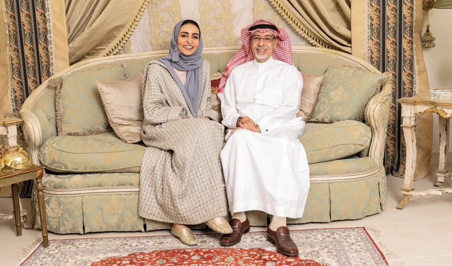 Lama Al-Fozan grew up moving around the globe as her father is a diplomat. (AN photo by Ziyad Alarfaj)