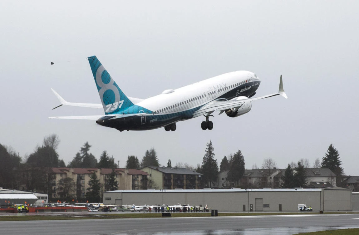 A Boeing 737 MAX 8 takes off during a flight test in Renton, Washington. (Reuters file photo)