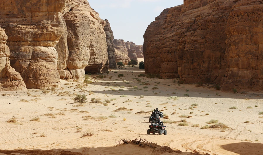 Attractions include Madain Saleh and Elephant Mountain. (Photo/Saudi Tourism)