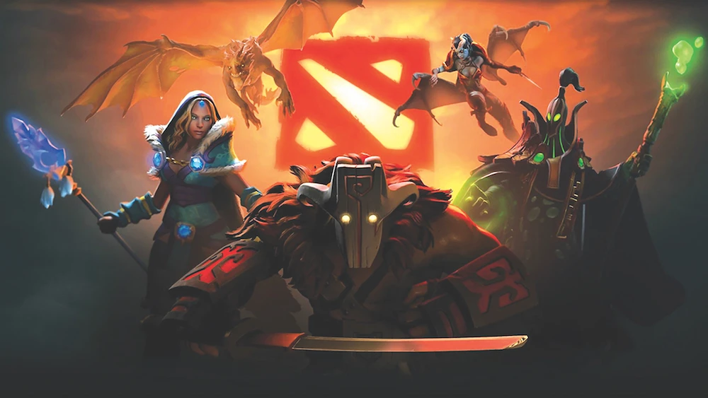 A scene from the Dota 2 video game, one of the most popular esports titles, where the best players from around the world can amass millions of dollars in tournament earnings. (Supplied)
