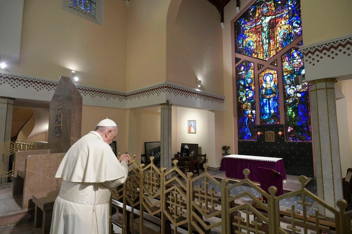 Pope urges Catholics in Morocco to dialogue, not proselytize