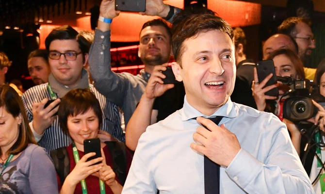 No joke: comedian Zelensky sets course for Ukraine presidency