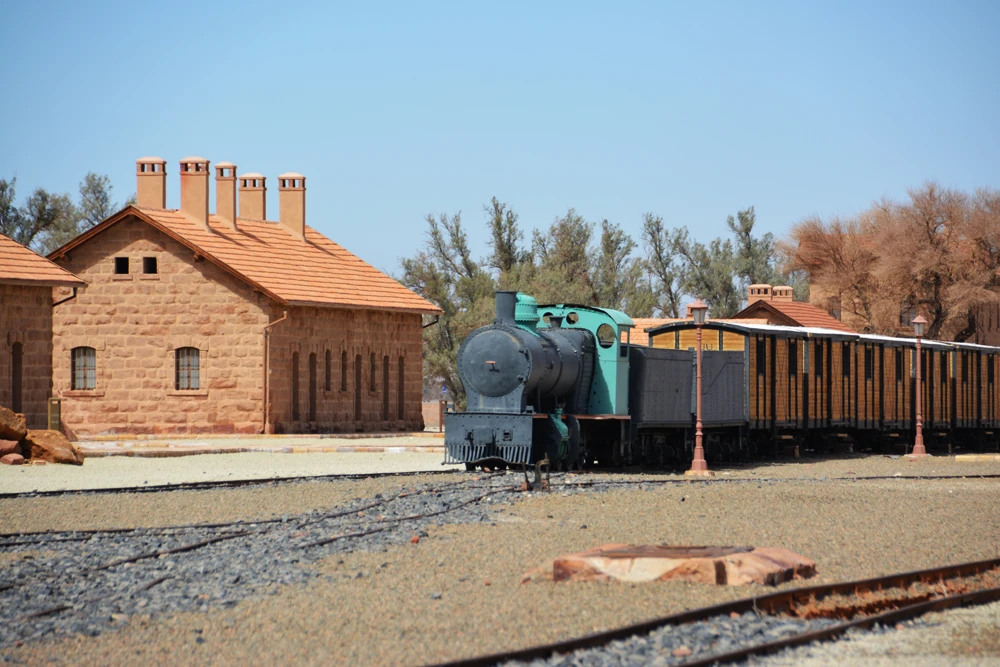 Hijaz Railway station in Al-Ula. (AN photo by Huda Bashatah)
