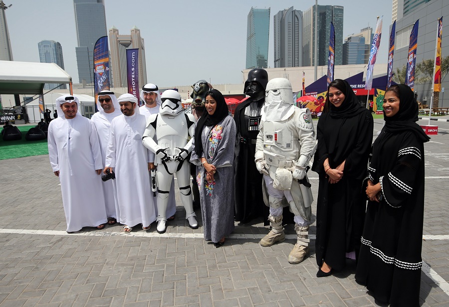 Six stars at Dubai’s Comic Con