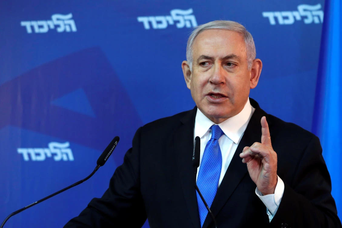 Fake online accounts backing Prime Minister Benjamin Netanyahu and slandering opponents have materialized ahead of next week’s general election. (Reuters)