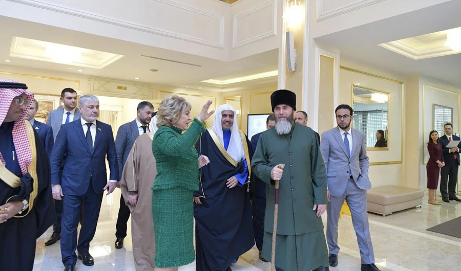 Valentina Matviyenko, chairwoman of Russia’s Federation Council, described the conference on Islam currently being organized by the MWL in Russia as historic. (SPA)