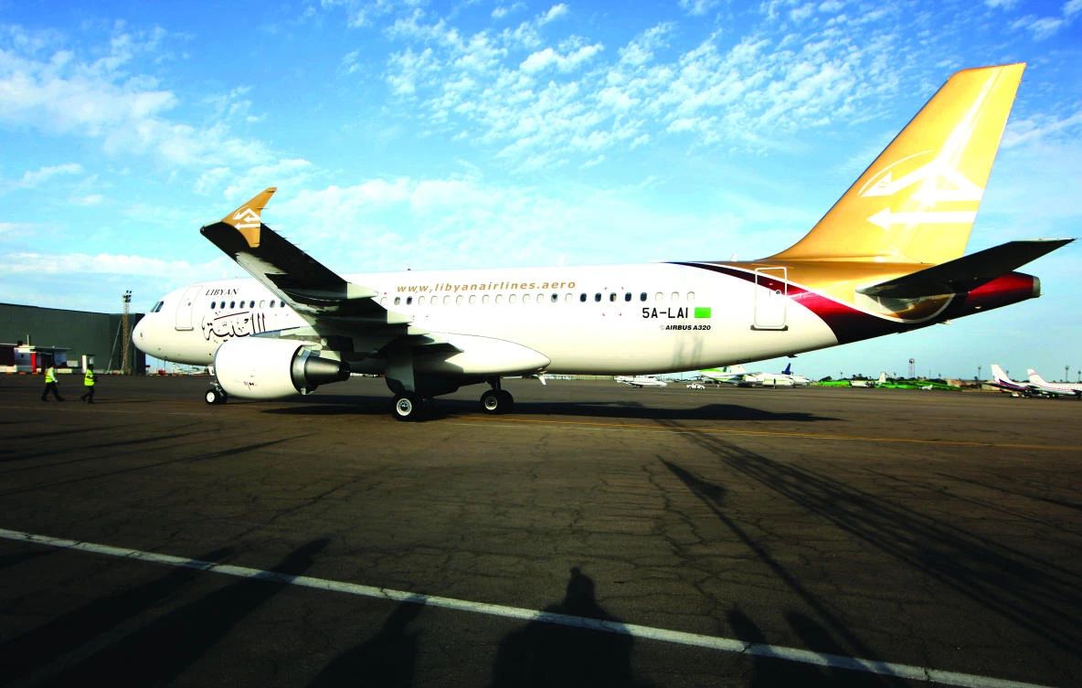 A technical issue affected a Libyan Airlines plane, the company said. (File photo/AFP)