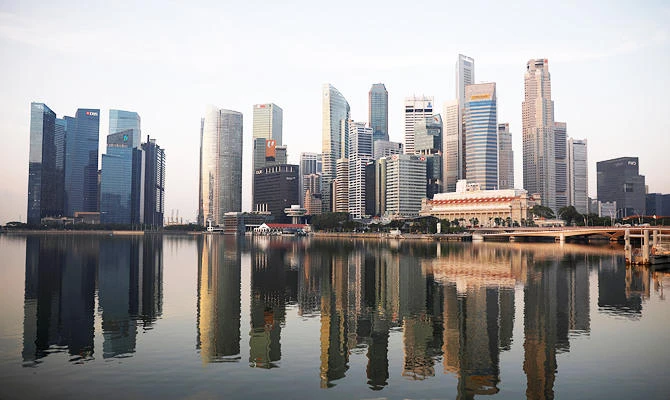 A view of the skyline of Singapore October 16, 2018. (REUTERS)