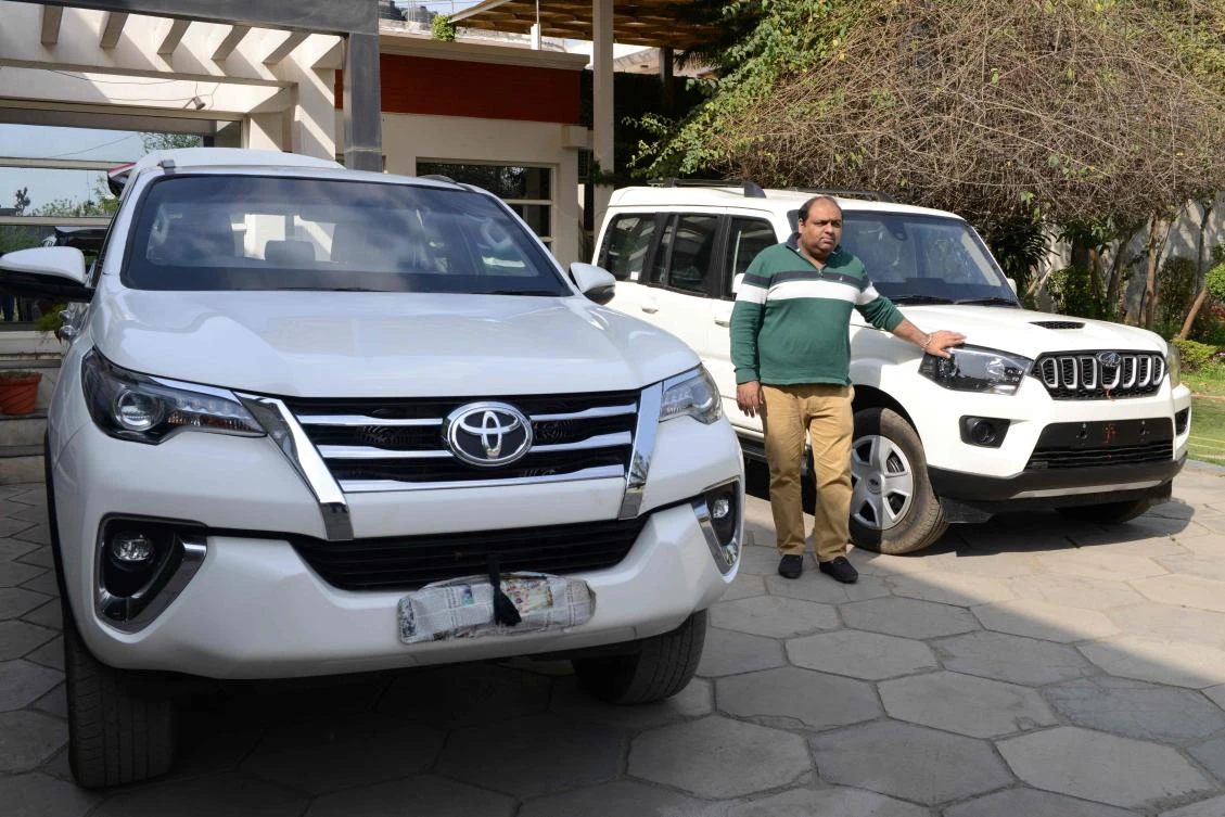 Sunchit Sobti’s factory in Jalandhar has already retrofitted four SUVs for political bigwigs since the upcoming poll was announced a few weeks ago. (AFP)