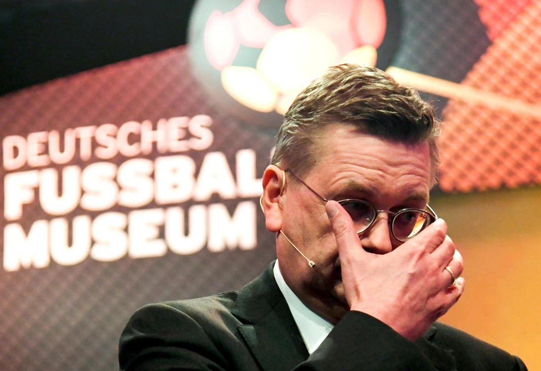 German FA president Reinhard Grindel resigns over watch gift