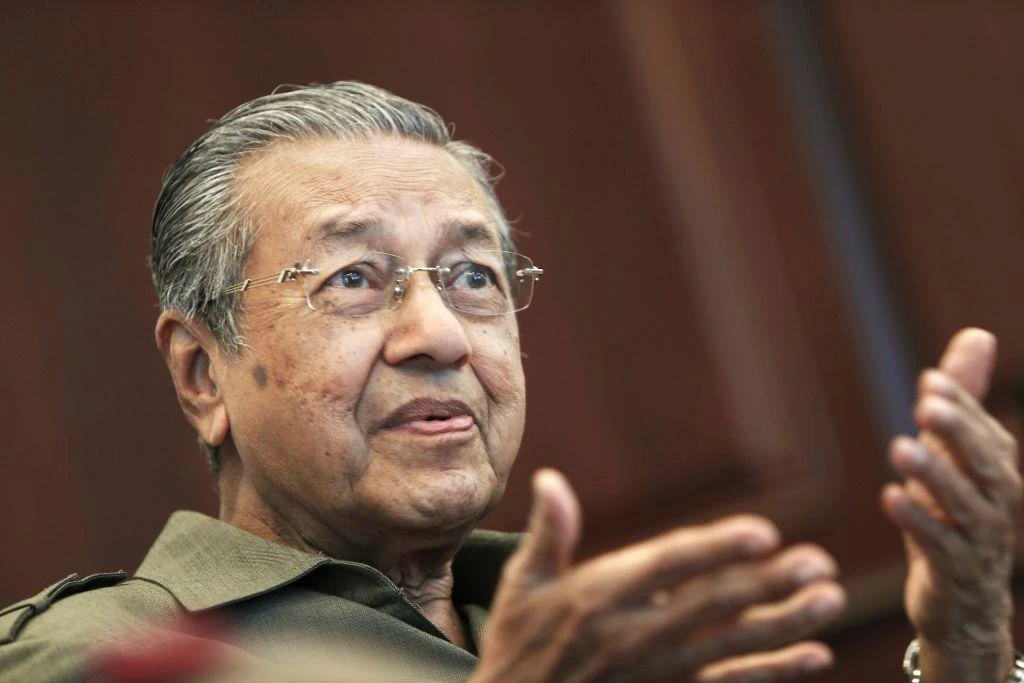 Mahathir Mohamad condemned Israel over the use of military force against Palestinian protesters who were marching to mark the anniversary of the Great March of Return. (Reuters)
