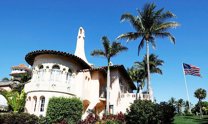 U.S. President Donald Trump's Mar-a-Lago estate in Palm Beach, Florida, U.S., March 22, 2019. (REUTERS)