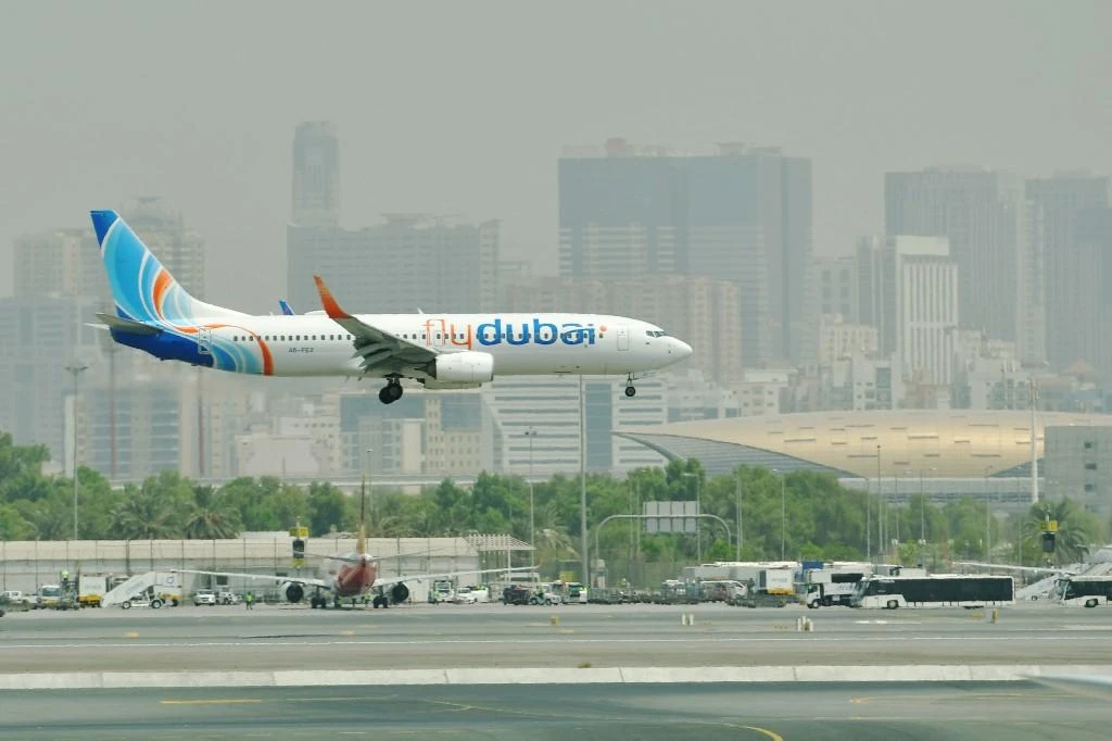Flydubai operates Boeing 737 planes. (AFP/File)