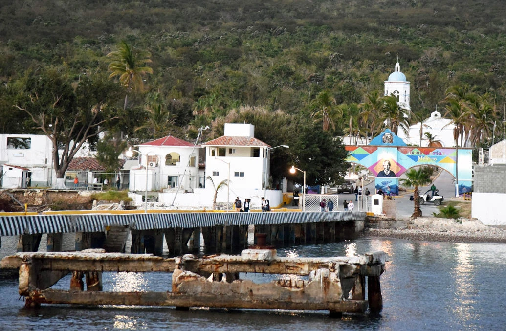 File photo taken on March 16, 2019, showing a view of Islas Marias federal prison at Isla Maria Madre in the Pacific Ocean, some 120 km off the coast of Nayarit state, Mexico. (AFP / JOSE OSORIO)