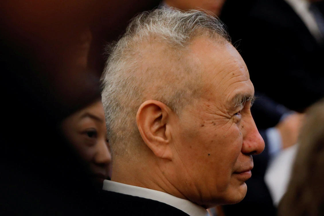 China’s Vice Premier Liu He is set to meet with US President Donald Trump in the Oval Office at the White House. (Reuters)