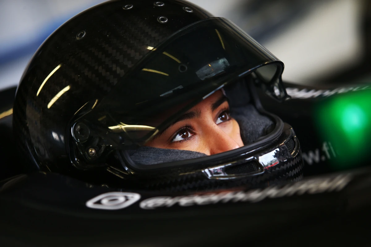 Trailblazing Saudi Arabian racing driver Reema Juffali is set to make her Formula 4 British Championship Debut at Brands Hatch in the UK at the weekend. (Jakob Ebrey Photography/Formula 4)