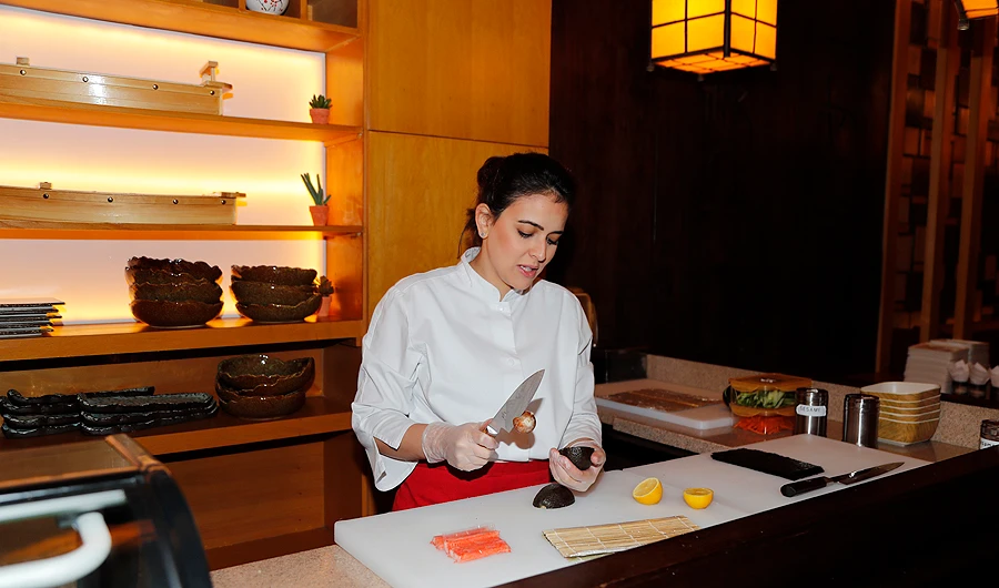 Saudi Arabia’s first female sushi expert is on a roll