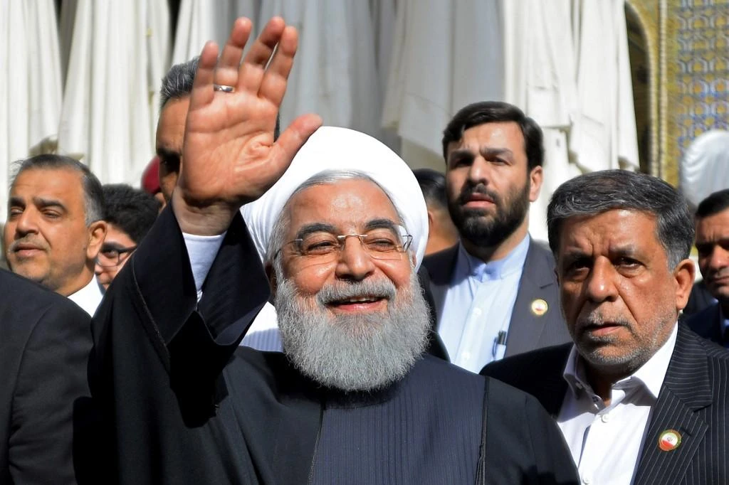 Iranian President Hassan Rouhani made his remarks after a meeting with Iraqi Prime Minister Adel Abdul Mahdi. (AFP/File)