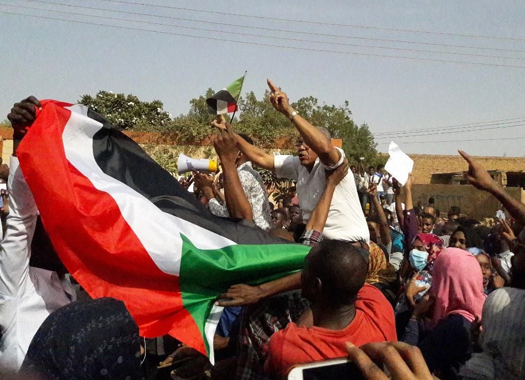 Sudan protesters rally outside army HQ for first time