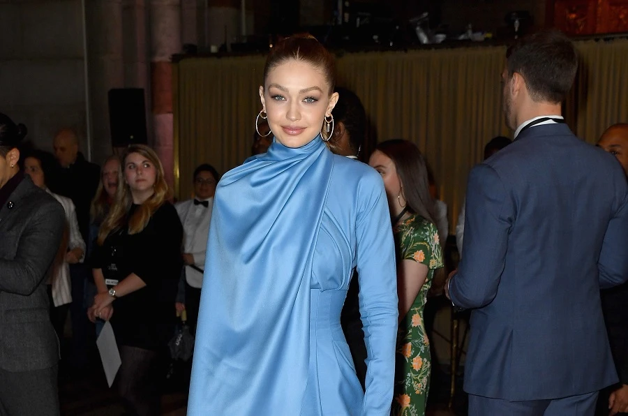 Gigi Hadid tears up while championing Rohingya women