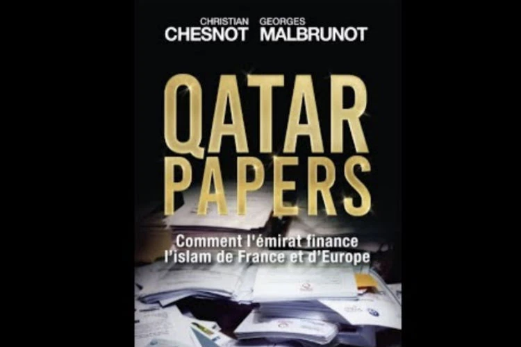 The book publishes evidence of cheque and money transfers from Qatar that have been used to underwrite Brotherhood-linked projects around Europe. (Supplied)