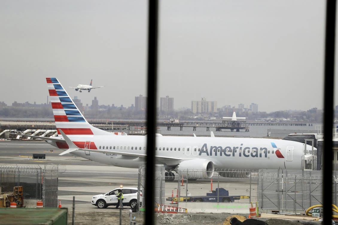 American Airlines said Sunday it is extending the cancelations through June 5 from the earlier timeframe of April 24. (AP)