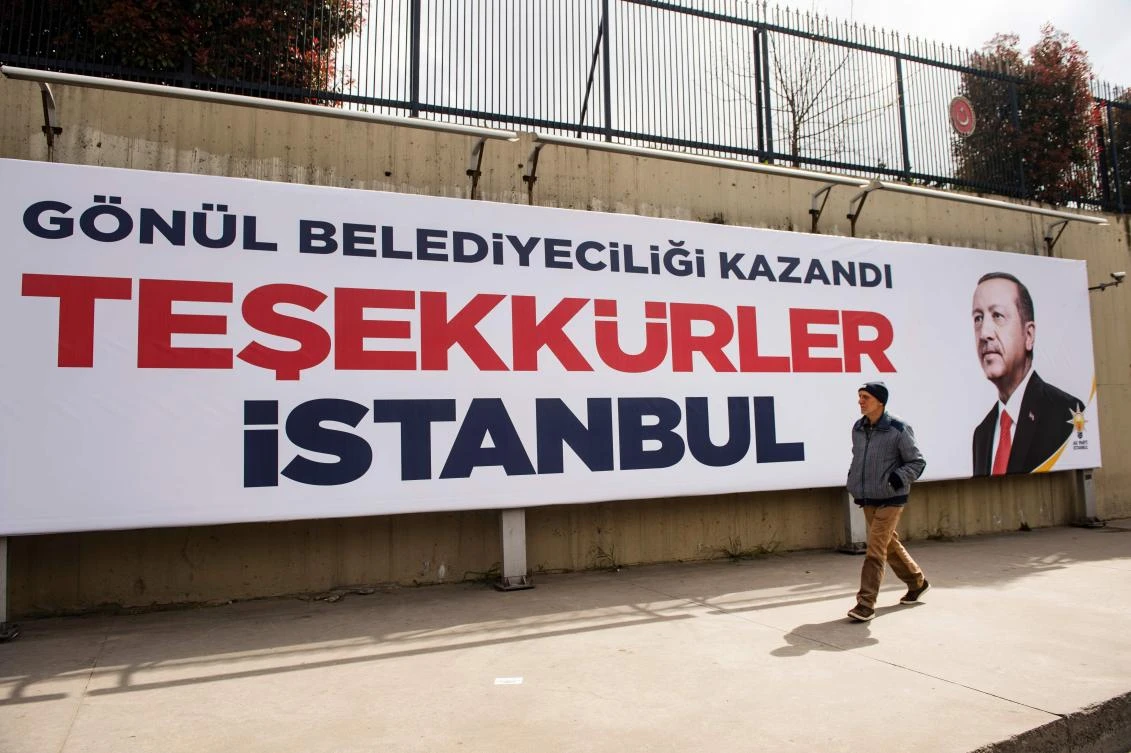 Opposition candidates won in Turkey’s capital, Ankara, and squeezed out President Recep Tayyip Erdogan’s party in Istanbul. (AFP)