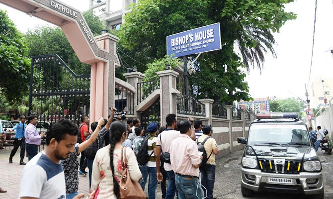 Catholic bishop charged with repeatedly raping nun