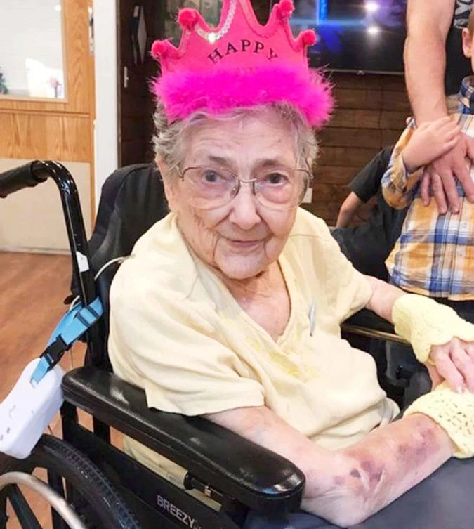 Woman lived to 99 with most organs on wrong side of body