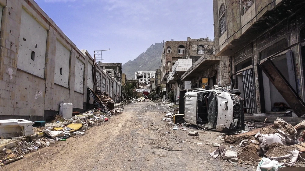 Minister Mohammed Al-Maytami urged the international community to help rebuild Yemen. (Shutterstock/File)