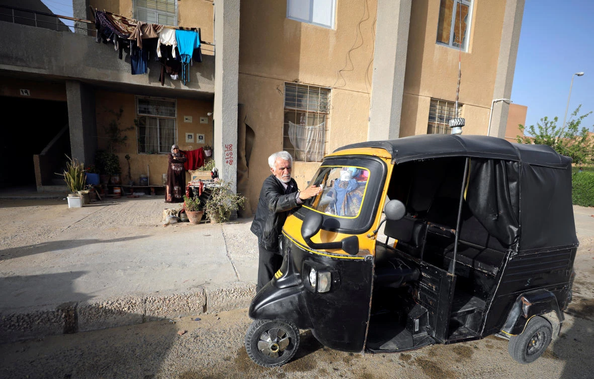 Ahmad Al-Khatib is one of nearly 250,000 registered refugees and asylum seekers living in Egypt, more than half of them Syrian. (Reuters)