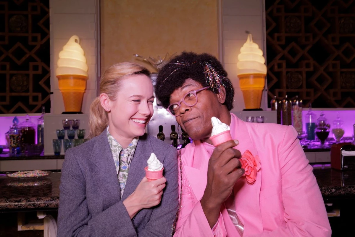 The film stars Samuel L. Jackson as a rather quirky salesman. (Supplied)