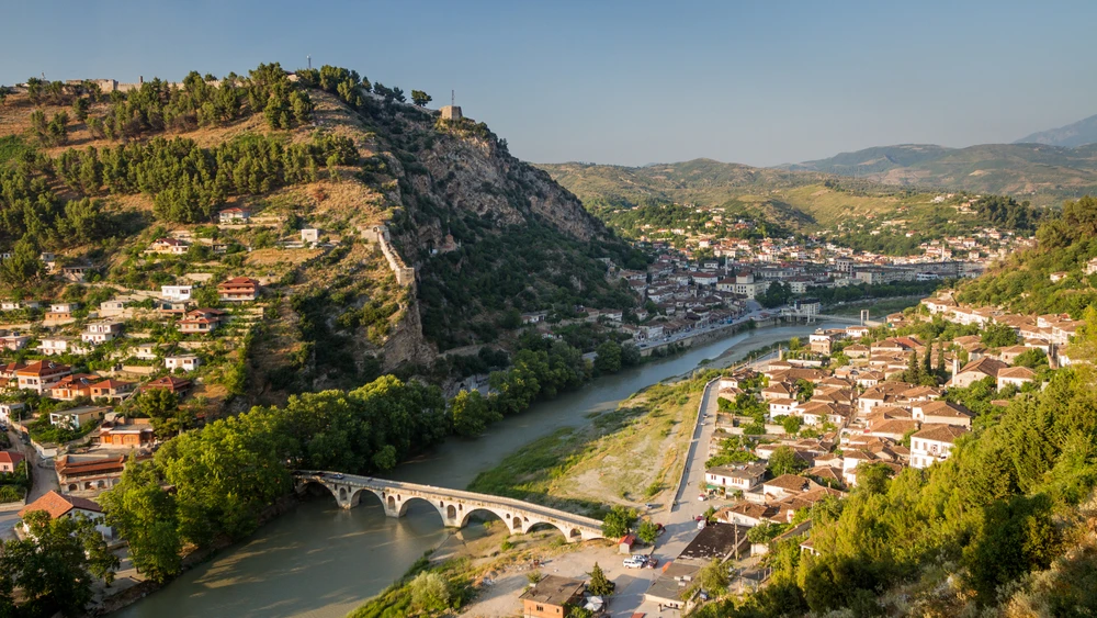Saudi citizens will now be able to travel to Albania without a visa until October 2019 - to visit places such as the historic city of Berat. (Shutterstock)
