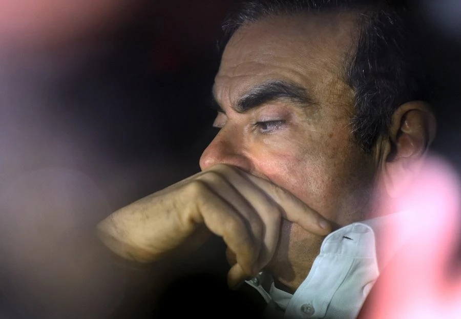 Ghosn led the Japanese automaker for two decades and says he is innocent of the accusations that led to his downfall. (File/AFP)