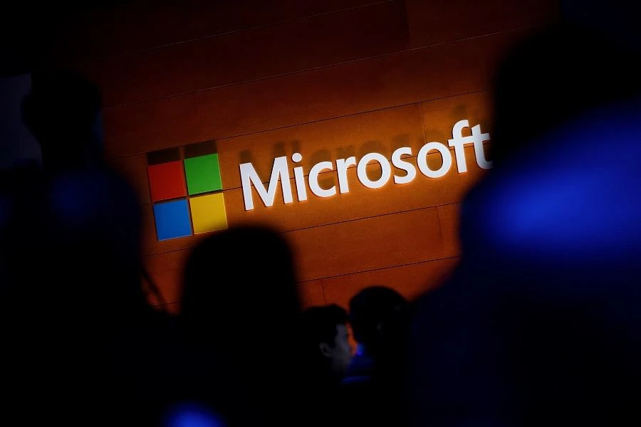 A Microsoft official said the research is “fully complies with US and local laws.” (File/AFP)