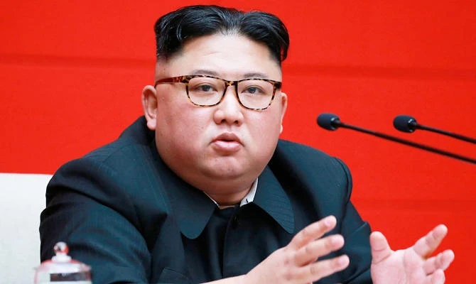 In this April 10, 2019, file photo provided by the North Korean government, North Korean leader Kim Jong Un attends the 4th Plenary Meeting of the 7th Central Committee of the Workers' Party of Korea in Pyongyang. (AP)