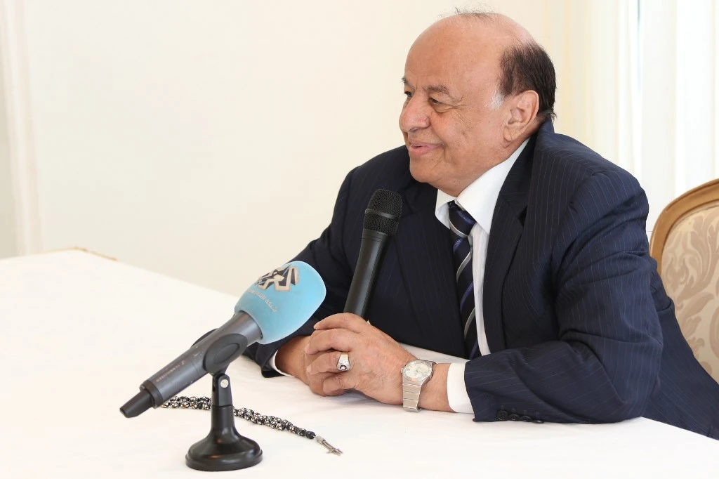 In his address, Hadi stated that four months had passed since the Stockholm agreement and there had been no further progress. (File/AFP)