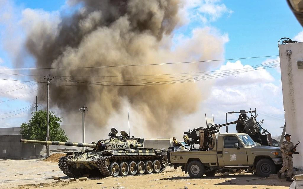 The fighting broke out on April 4. (AFP/File)