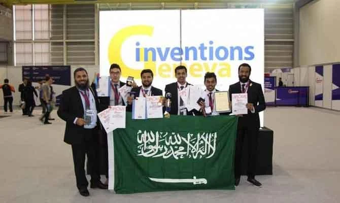 KSA’s six technical college trainees win awards at the International Exhibition of Inventions of Geneva
