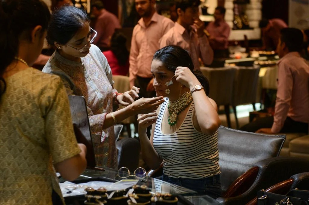 India is world’s second-biggest buyer of the precious metal, and gold smuggling surged after the government raised the import duty to 10 percent in August 2013. (AFP)