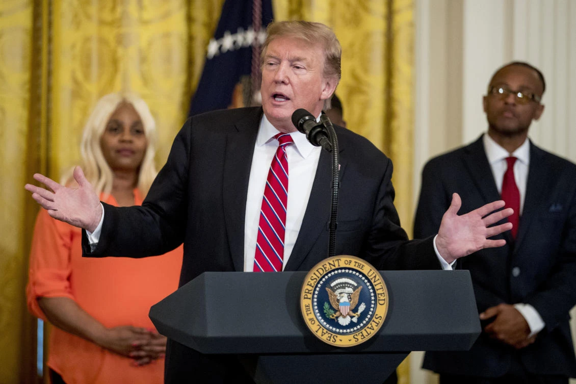 US President Donald Trump tweeted an advice for Boeing to ‘rebrand’ its 737 MAX aircraft after fixing it. (AP)