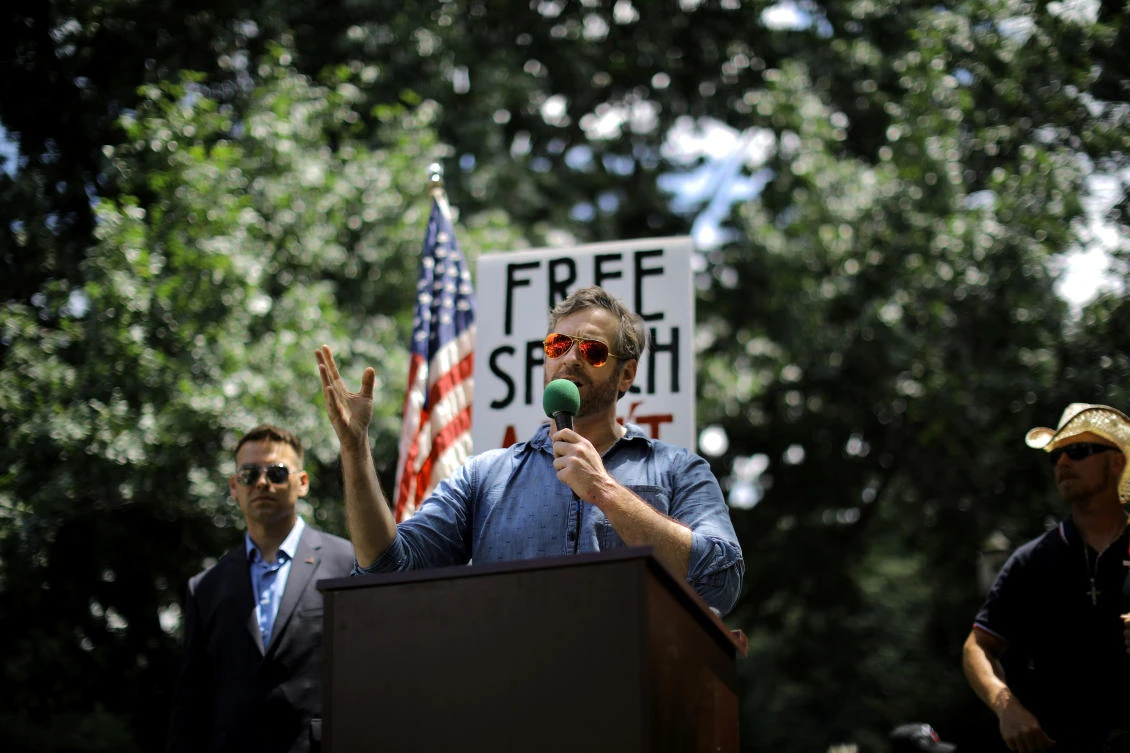 Mike Cernovich’s film ‘Blood Money’ accuses Qatar of infiltrating US media and using the threat of hacking to intimidate journalists. (Reuters)