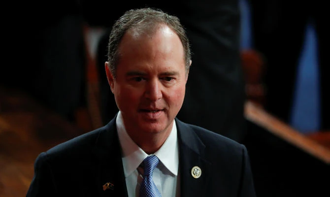 California Rep. Adam Schiff, chairman of the US House Intelligence Committee, which is investigating jointly with the Finance Committee US President Donald Trump’s finances. (REUTERS file photo)
