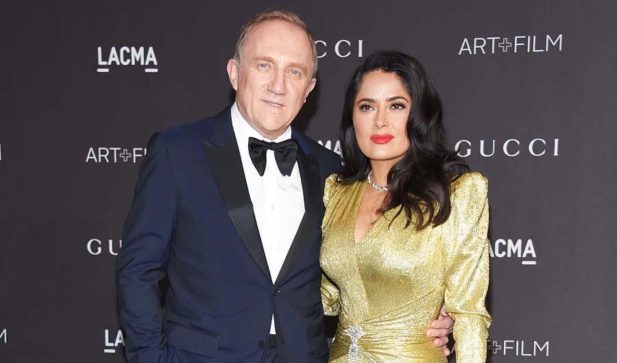 Pinault and Hayek married in a town hall minutes from Notre Dame cathedral. (Shutterstock)