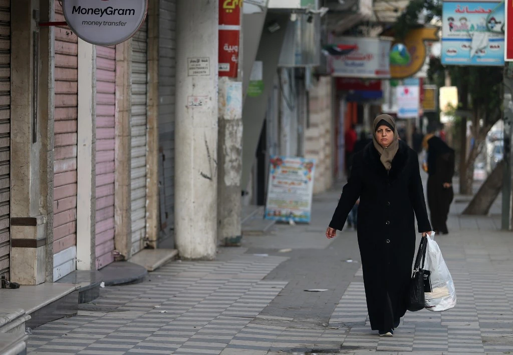 The World Bank estimated that easing restrictions on such goods ‘could bring additional six-percent growth in the West Bank economy and 11 percent in Gaza by 2025.’ (AFP)
