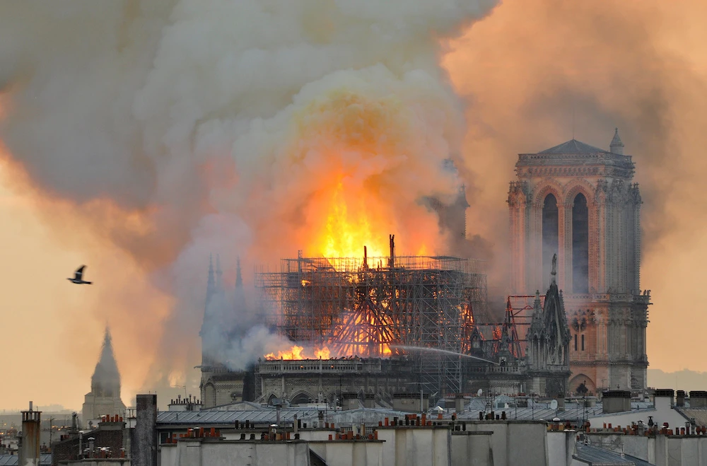 Saudi Arabia offers France support after Notre Dame blaze