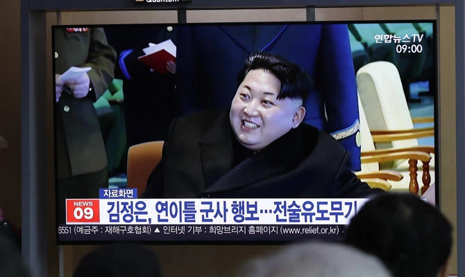 North Korea’s Kim oversees test of new weapon with ‘powerful warhead’